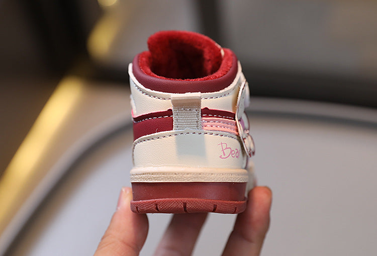 Tênis Infantil Ursinho Velcro