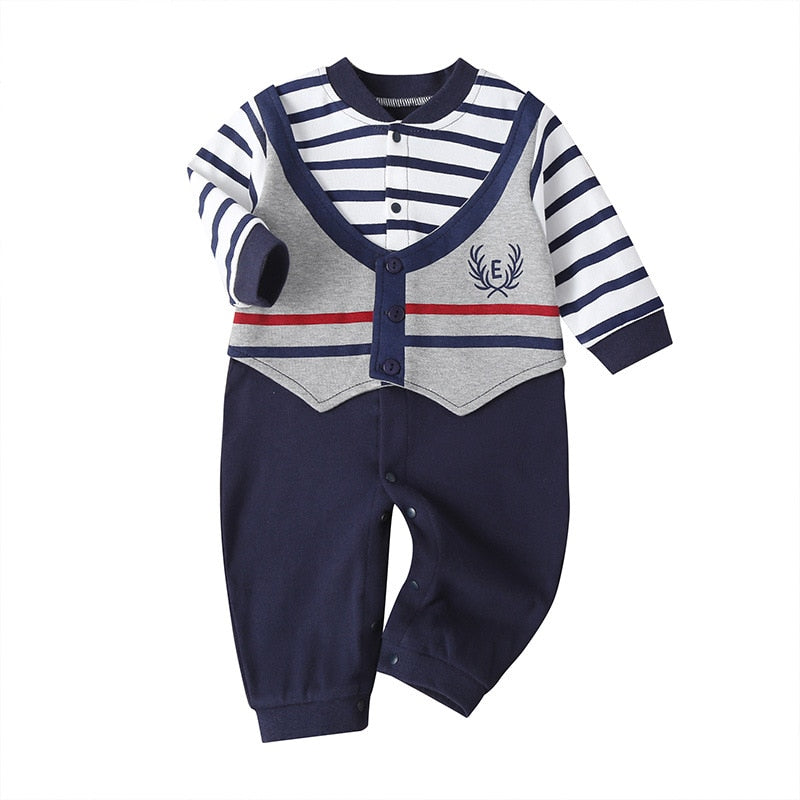 Macacão Infantil Masculino Marinha