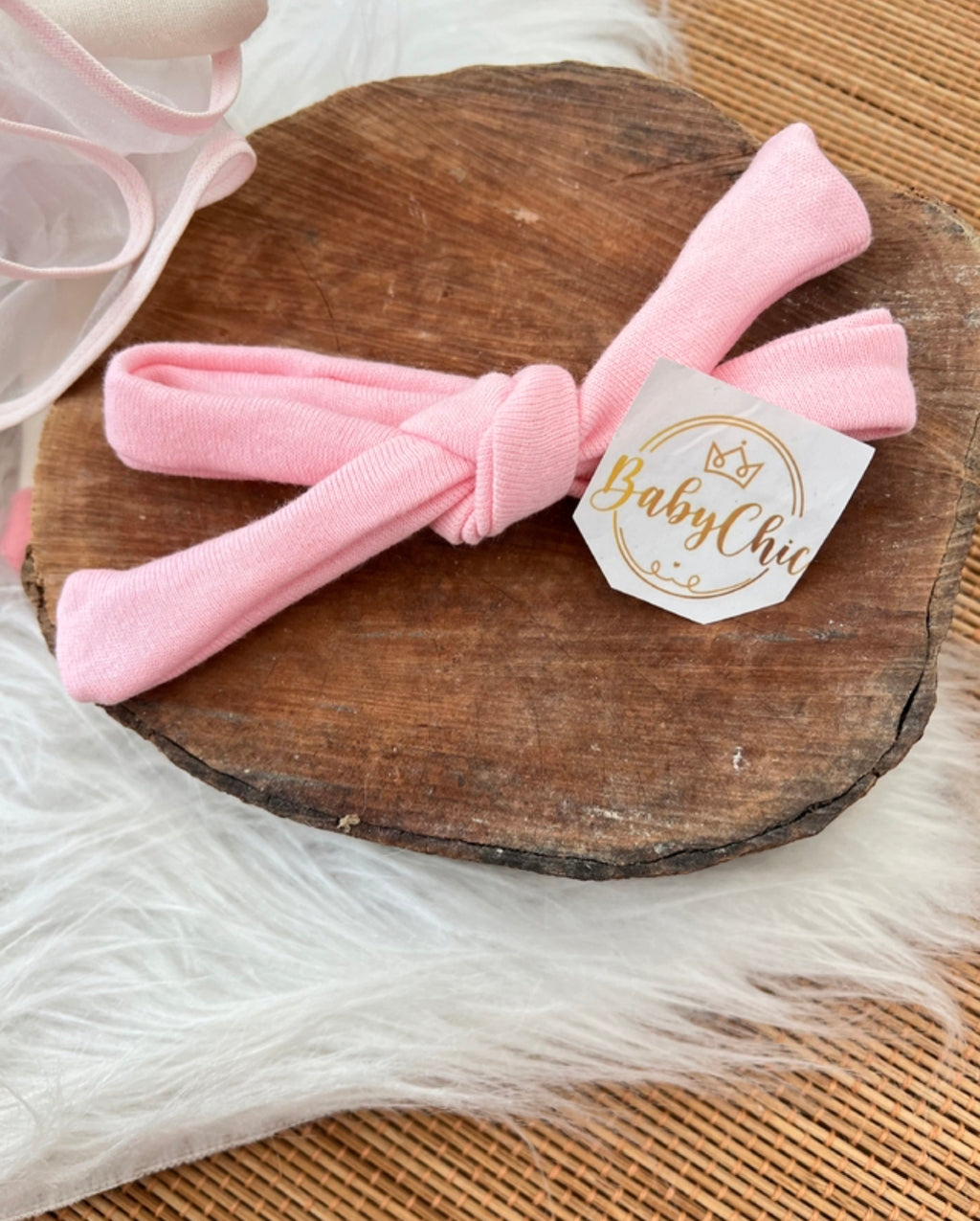 Lacinho Basic baby em fio egípcio