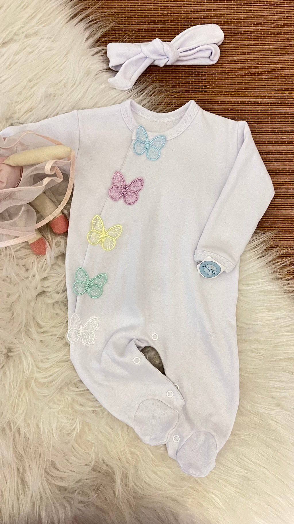 Saída maternidade Borboletas