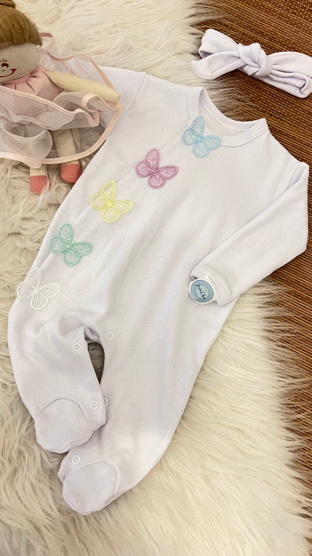 Saída maternidade Borboletas