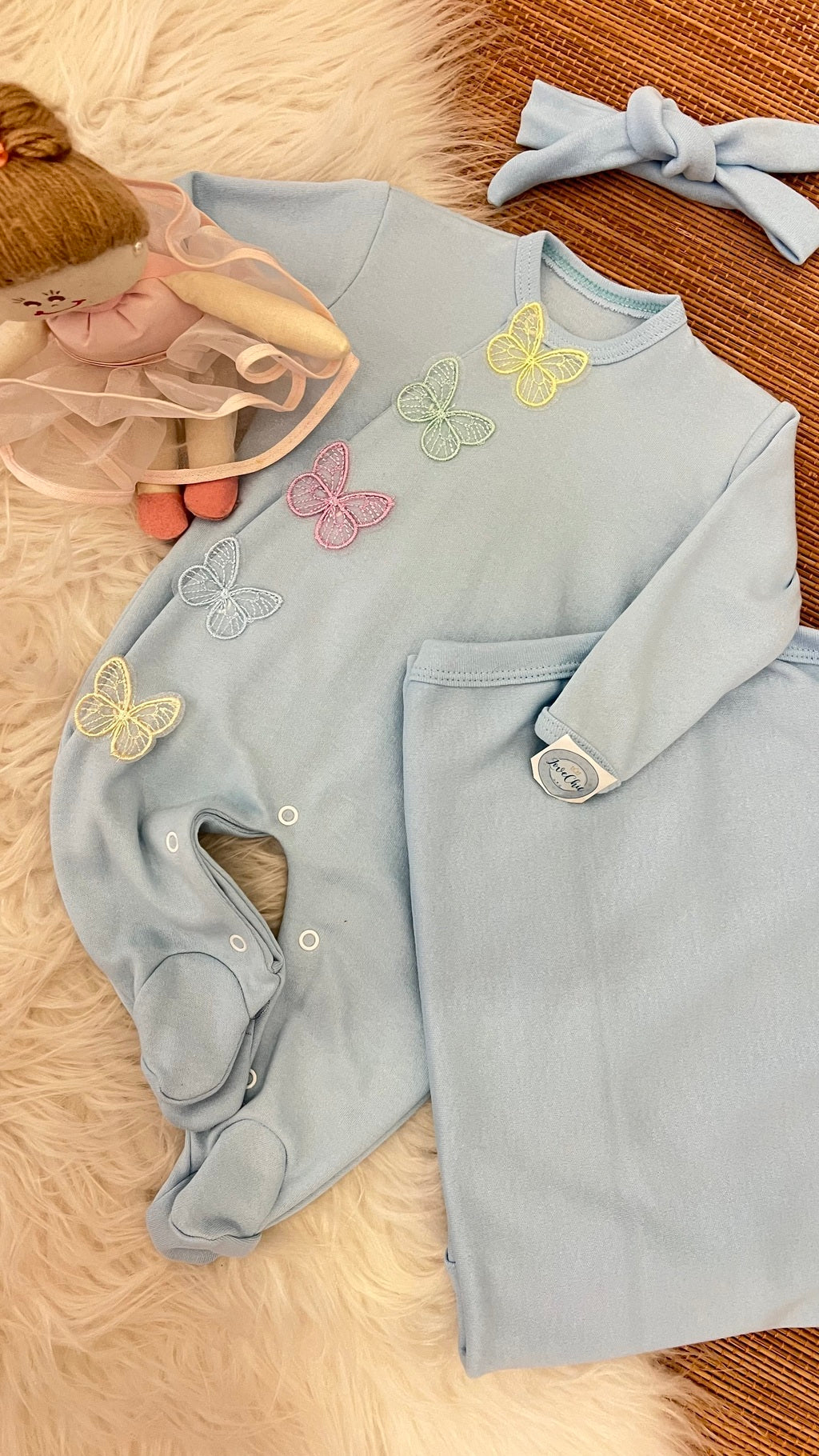 Saída maternidade Borboletas