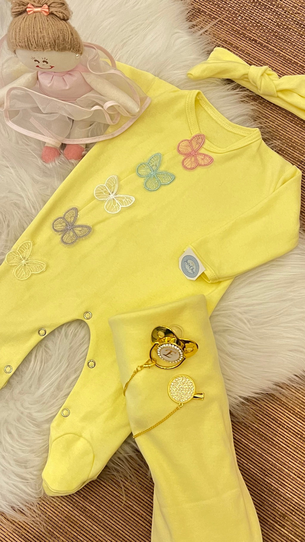 Saída maternidade Borboletas