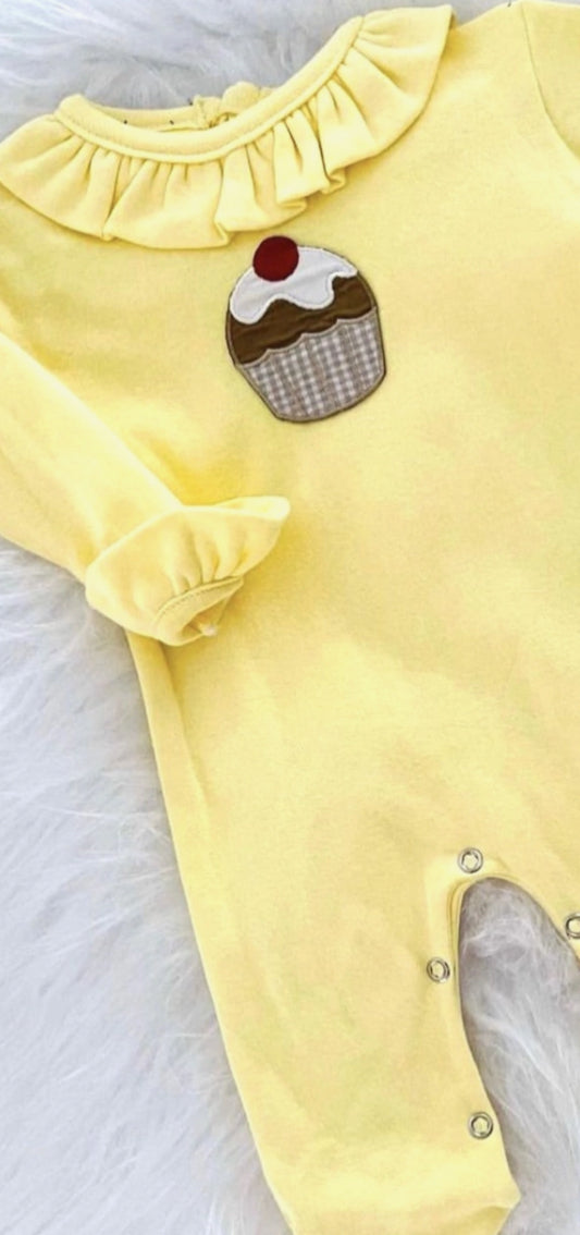 Macacão cap cup em fio egípcio