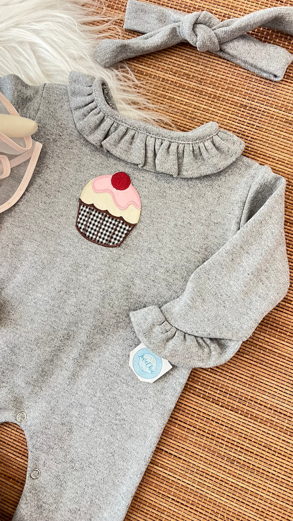 Macacão cap cup em fio egípcio