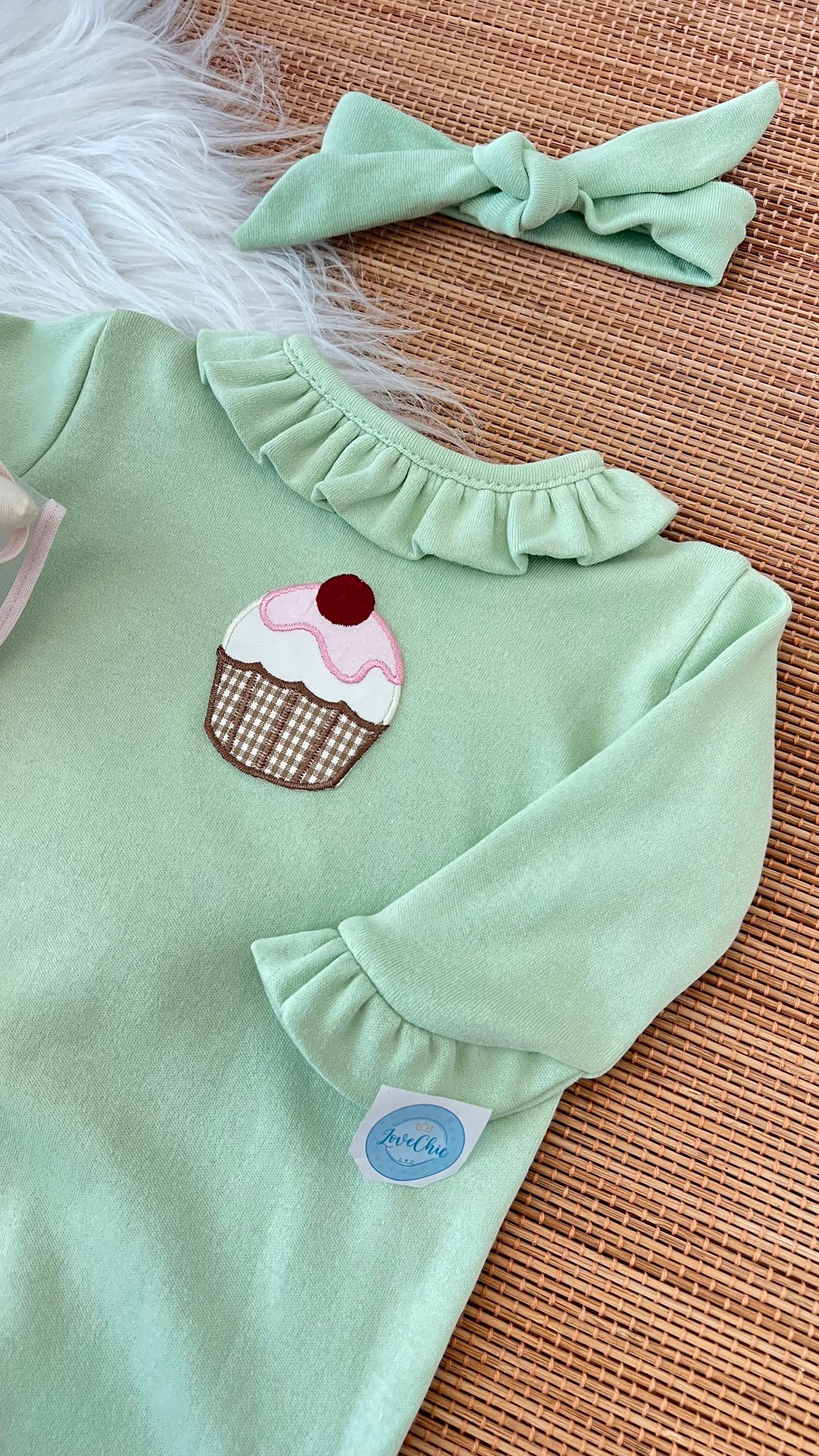 Macacão cap cup em fio egípcio