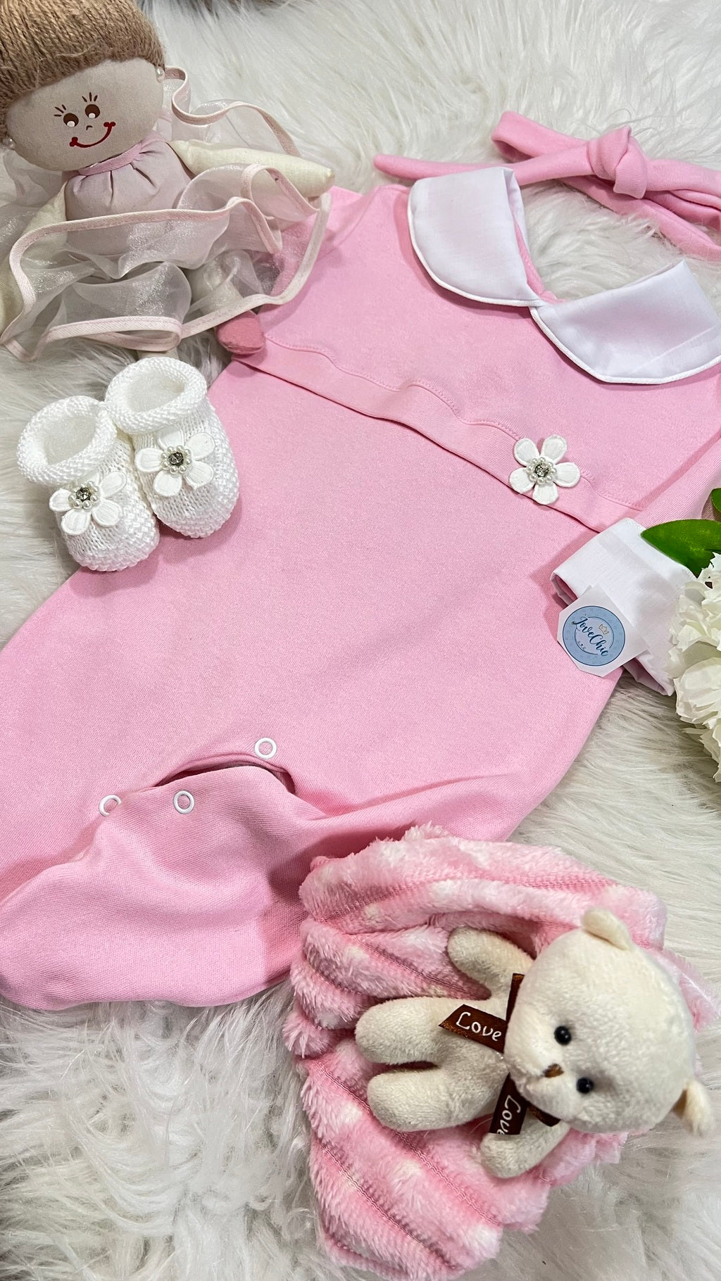 Macacão Loren em fio egípcio