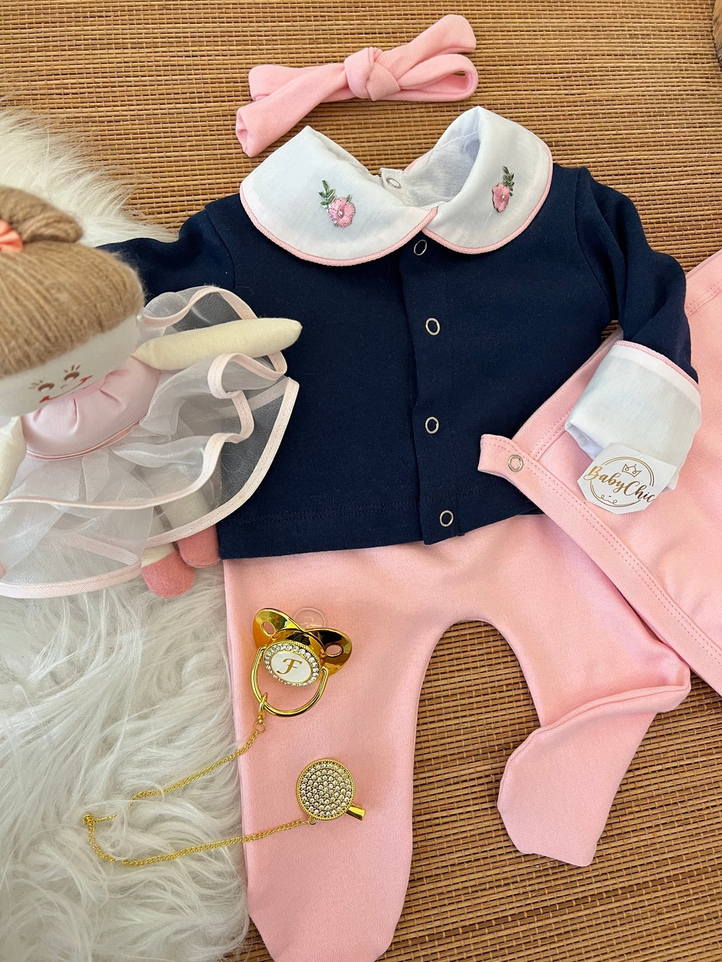 Saida maternidade Laís em fio egípcio