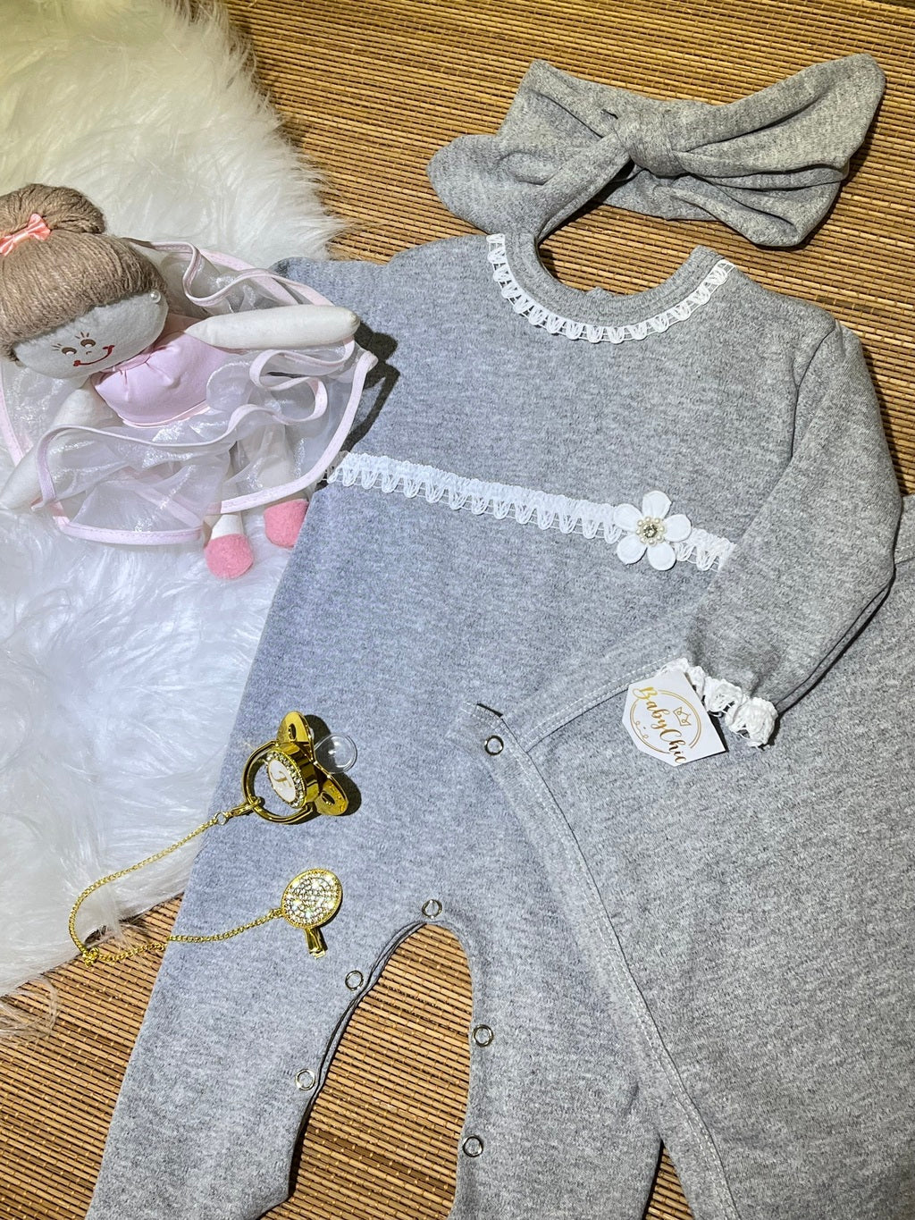 Macacão em fio Egípcio Luiza