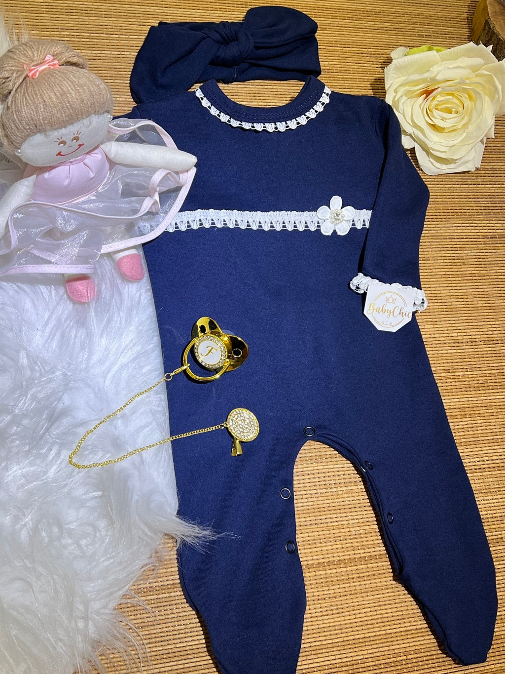 Macacão em fio Egípcio Luiza