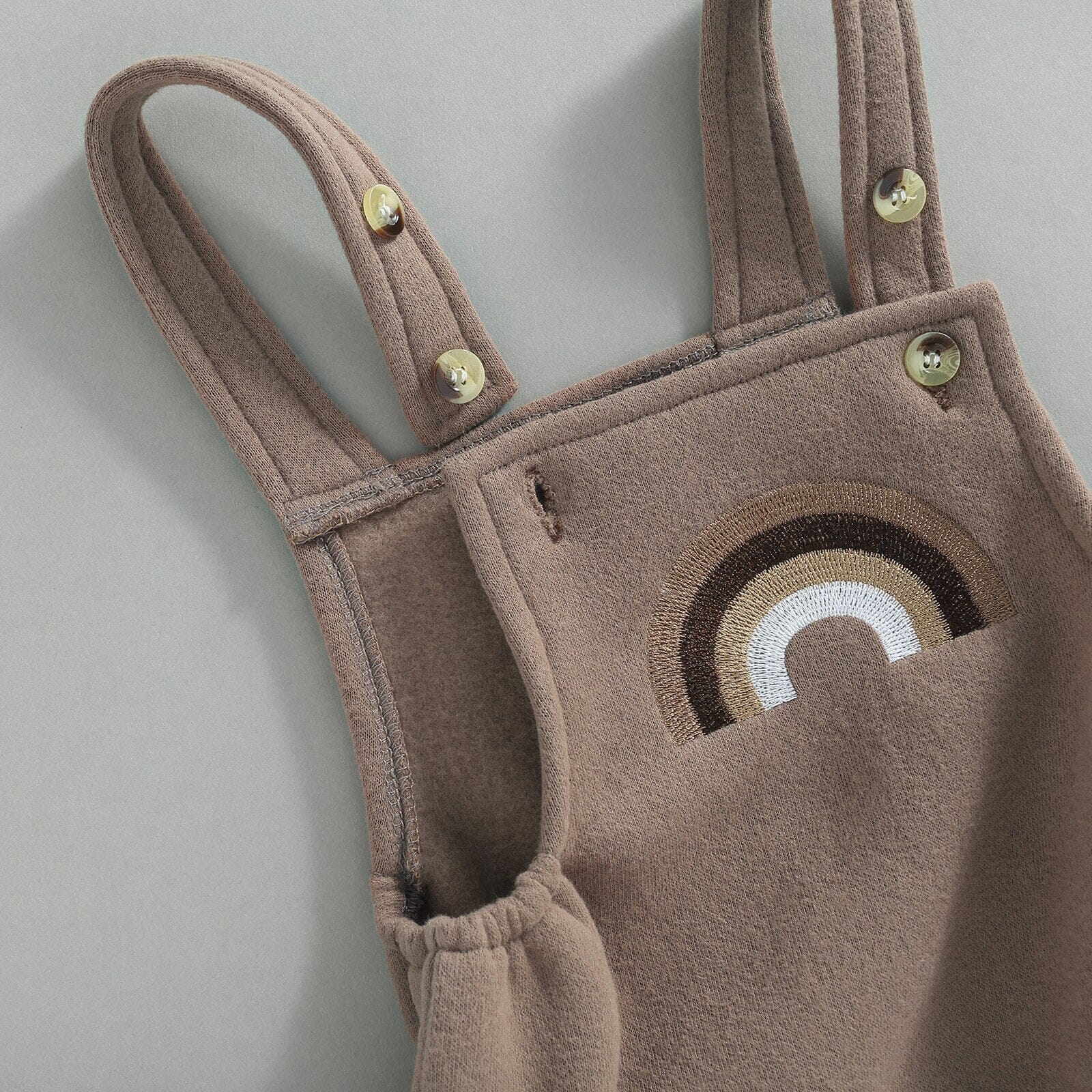 Jardineira Infantil Arco-íris