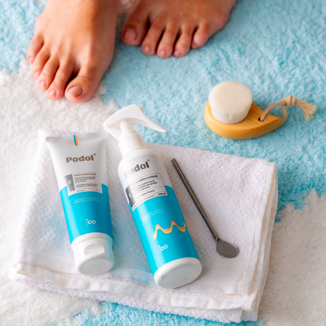Kit Podol (Amolecedor, Hidratante + Espátula)